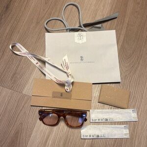 New Brunello Cucinelli x Chateau Marmont Sunglasses Unisex